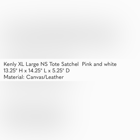 Micheal Kors white and pink tote XL! Like new only used 2 times! - Picture 4 of 4